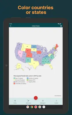 MapChart android App screenshot 5