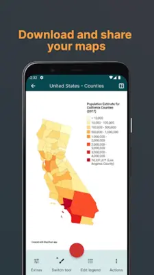 MapChart android App screenshot 8